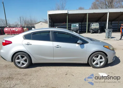 2015 Kia Forte Lx from USA, damaged, VIN KNAFK4A60F5436287
